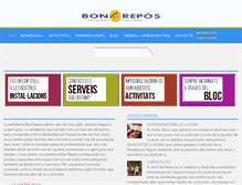 Tablet Screenshot of bonreposresidencia.com